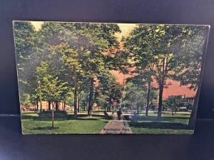 Postcard  Washington Park,Newark, NJ  1910  Z7