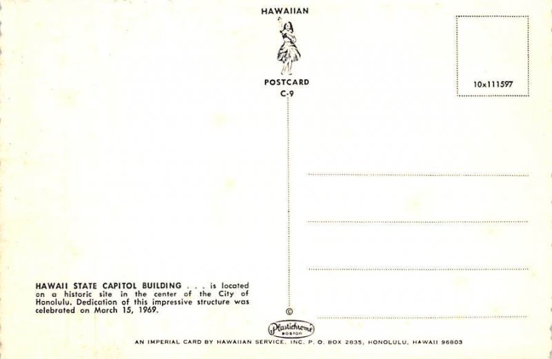 Hawaii State Capitol Building, Honolulu 