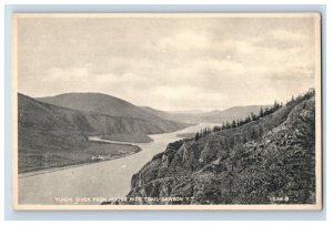 Yukon River Moose Hide Trail Cribb's Drug Store Dawson Territory Postcard P141