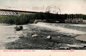 Bridge and Lower Dam,Janesville,WI