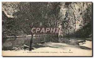 Old Postcard Fontaine de Vaucluse The Source High