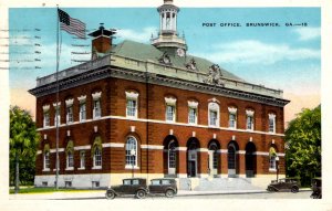 Brunswick, Georgia - A view of the Post Office in 1935