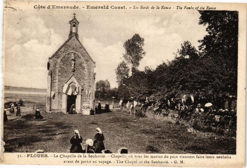 CPA Plouer-La Chapelle de la Souhaitié-Chapelle ou teus les marins (265367)