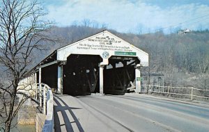 Historic 2 Lane Bridge - Philippi, West Virginia WV  