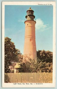 Key West Florida~Light House~Fall Season~Kodachrome~Postcard