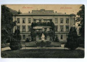 172313 GERMANY BAD SCHANDAU Kurhaus Parkhotel Old postcard