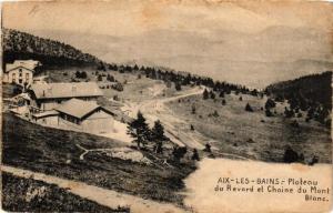 CPA AIX-les-BAINS Plateau du Revard et Chaine du Mont Blanc (681656)