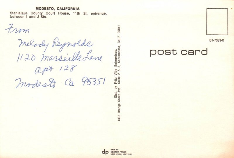 Stanislaus County Court House,Modesto,CA