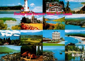 Canada Greetings From Vancouver Island Multi View