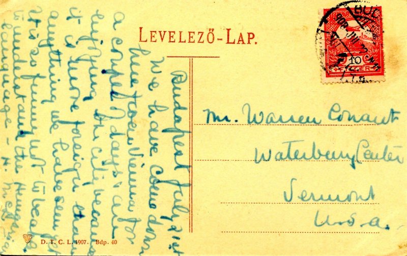 Hungary - Budapest. Royal Castle, Ofener Side