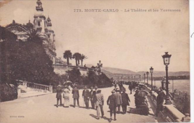 Monaco Monte Carlo Le Theatre et les Terrasses