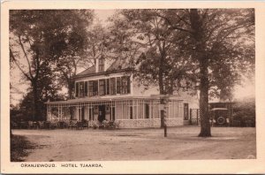 Netherlands Oranjewoud Hotel Tjaarda Vintage Postcard 09.33