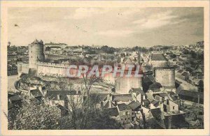 Old Postcard Fougeres (Ille et Vilaine) Vue Generale