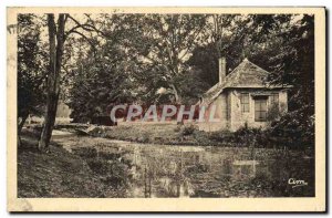 Old Postcard Rambouillet The shells of flag