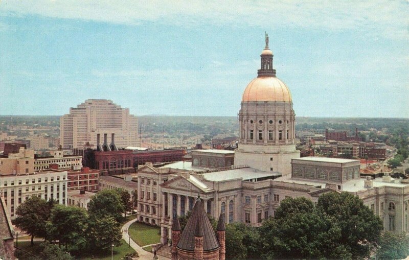 Postcard State Capitol Atlanta Georgia