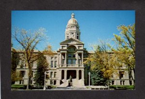 WY State Capitol Building Bldg Cheyenne Wyoming Postcard