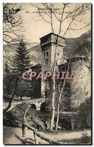 Old Postcard Tarn Gorges Du Chateau la Caze Le Donjon