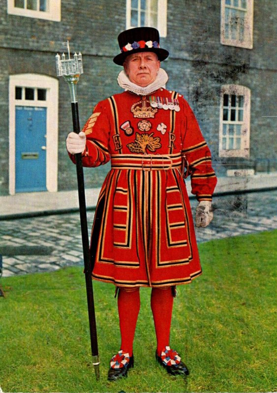 England London Tower Of London Chief Yeoman Warder 1975