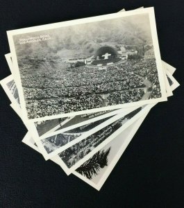 Los Angeles California Grogan Photographs Vintage RPPC  Olympic Stadium Lot of 5