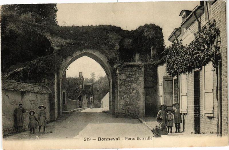 CPA BONNEVAL - Porte Boisville (33843)