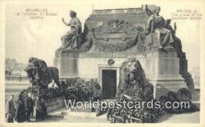 Grave of the Unknown Soldier Brussels, Belgium Unused 