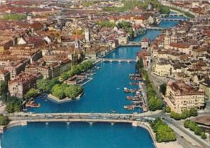 Switzerland Zurich Limmat 1953