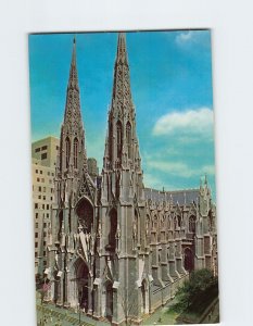 Postcard St. Patrick's Cathedral, New York City, New York