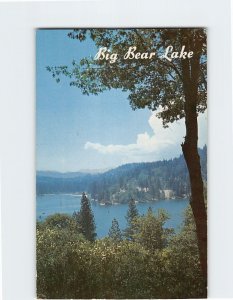 Postcard Picturesque Big Bear Lake California USA