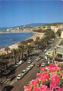 BT9940 Cannes la promenade de la creisette dans le fond le suquet car     France