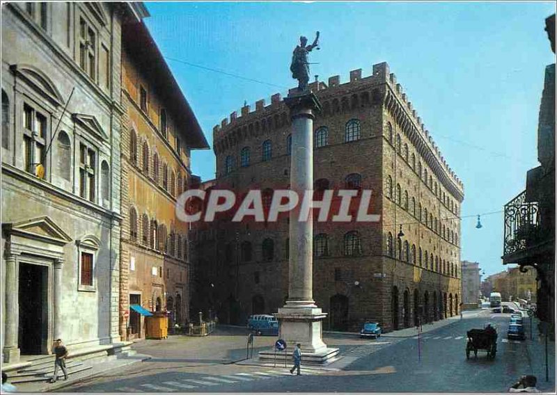 Postcard Modern Firenze Square S Trinite