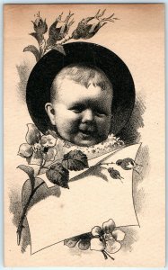 x6 LOT c1880 Cute Baby Smile Laugh Kids Play Stock Trade Cards Raise Child C30