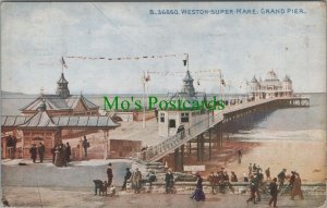 Somerset Postcard - Weston-Super-Mare, Grand Pier   RS26293