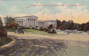 New York Buffalo Albright Art Gallery From Park Lake Side 1915