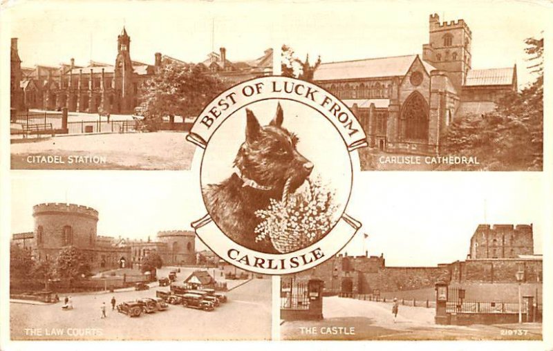 Citadel Station, Carlisle Cathedral Carlisle United Kingdom, Great Britain, E...