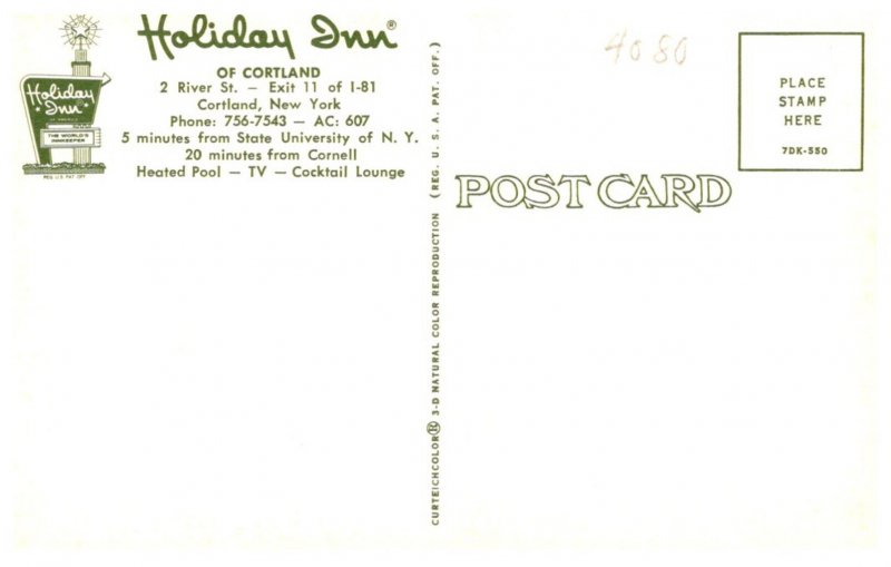 New York Cortland Holiday Inn