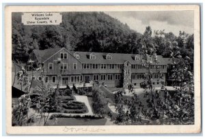 1945 Williams Lake Rosendale Ulster County Binnewater New York NY Postcard
