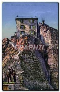 Old Postcard Santis Giptal Und Observatoirum