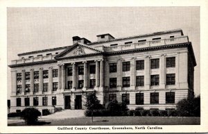 North Carolina Greensboro Guilford County Court House