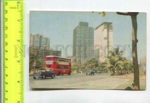 475306 India Bombay Nariman Point Buildings double decker bus vehicle Old
