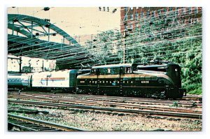 Pennsylvania Railroad's GG-1 Number 4935 Postcard Railroad Train