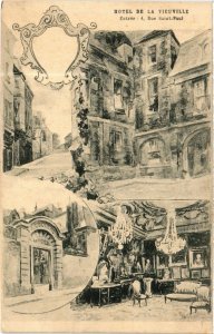 CPA PARIS 4e Hotel de la VIEUVILLE 4, Rue Saint-Paul (574362)