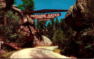 South Dakota Black Hills Custer State Park Paradise Gates Entrance To Needles