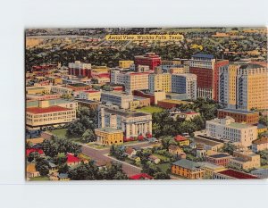 Postcard Aerial View, Wichita Falls, Texas