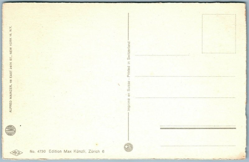 DRESSED CATS FISHING & BOATING VINTAGE POSTCARD