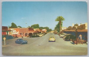 Scottsdale AZ~”West's Most Western Town”Resort Area~Lulu Belle~Petley~Vintage PC