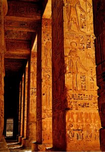 Egypt Thebes The Templs Of Medinet Habu