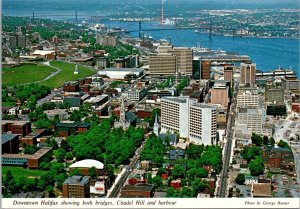 Canada Nova Scotia Halifax Aerial View