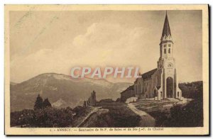 Old Postcard Annecy Shrine Of St Ste De Sales And JF Chantal