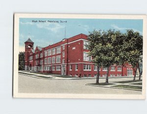 Postcard High School Oskaloosa Iowa USA