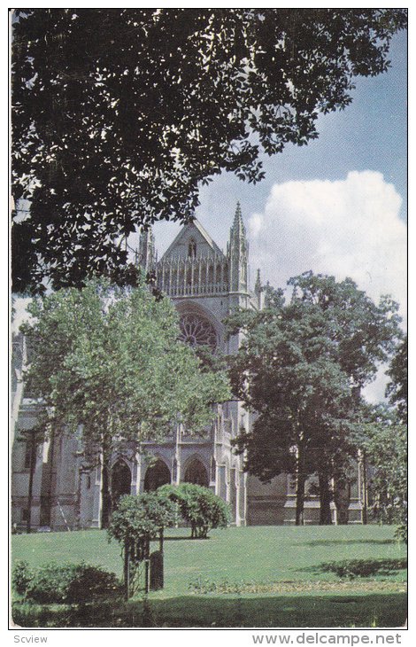 The Washington Catherdral, Gothic Structure, Washington D.C., United States, ...